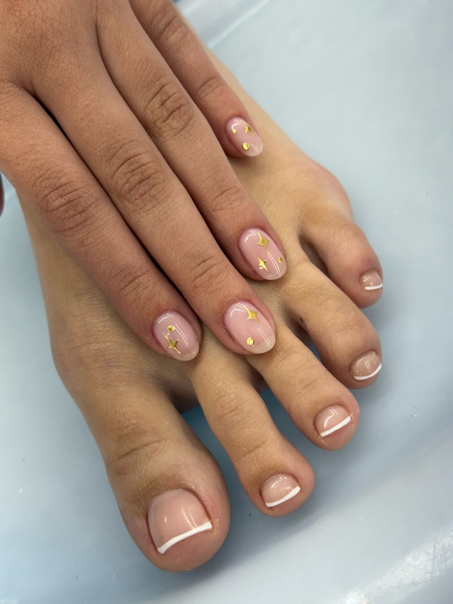 Gel Nail Art Detail